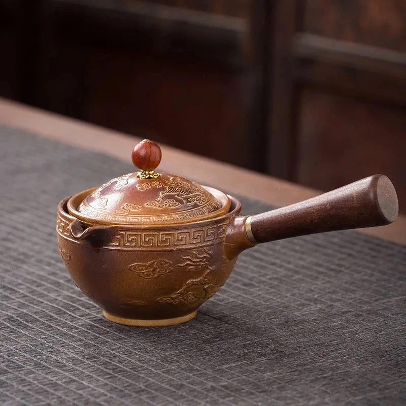 Aurelia Keramisk Teapot Sæt til Gongfu Te Tilberedning