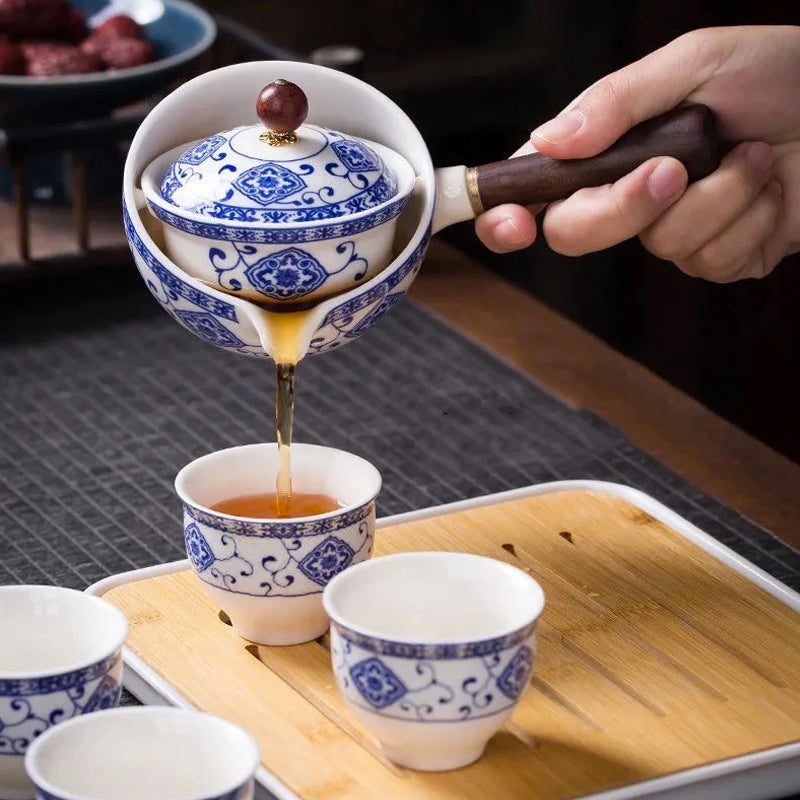 Aurelia Keramisk Teapot Sæt til Gongfu Te Tilberedning