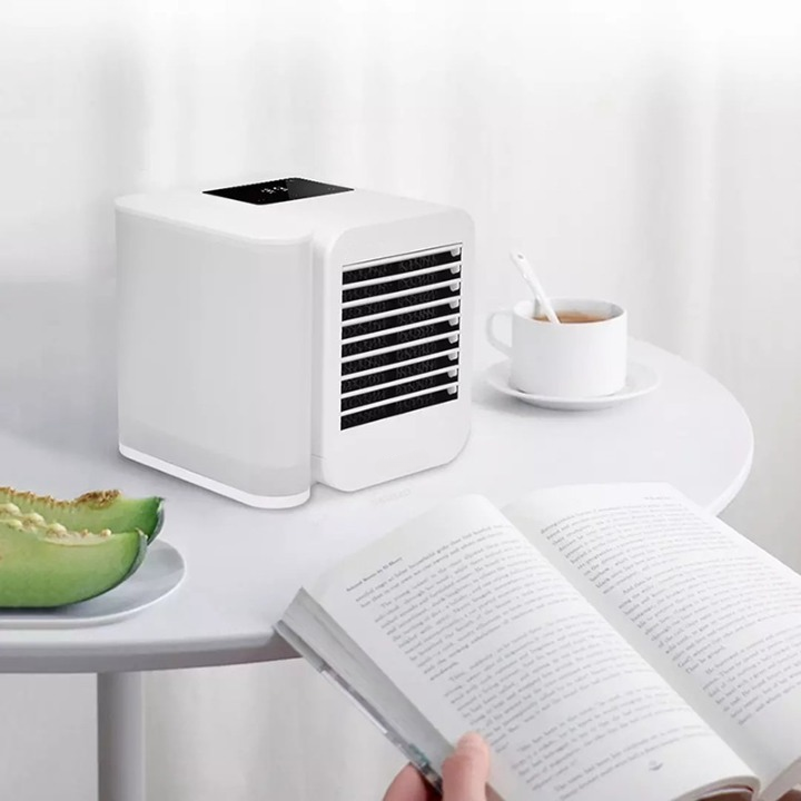 Bærbar MicroCool Mini Aircondition med 1000ml Vandtank