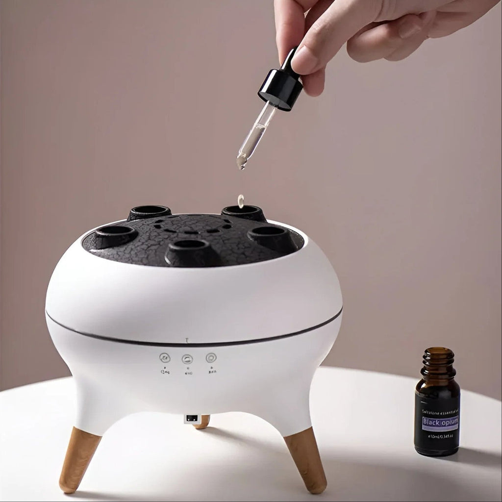 Luftfugter & Diffuser | Aromadiffuser med LED lys & Timer | JellyTraum