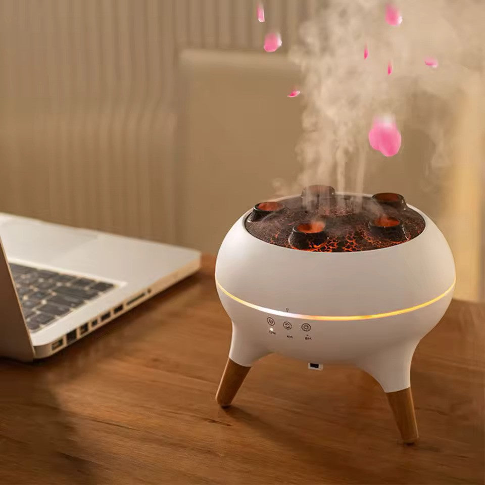 Luftfugter & Diffuser | Aromadiffuser med LED lys & Timer | JellyTraum