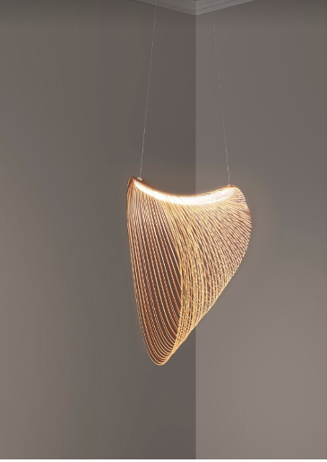 Birchwood Pendant Light af LumaBirch til hyggelige opholdsområder | Petprovac