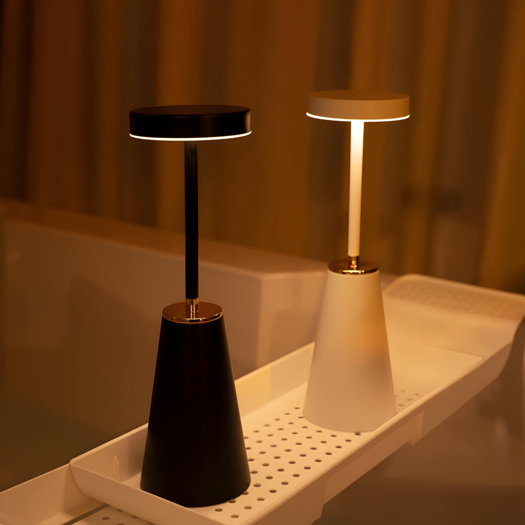 Trådlampe | Natbordlampe med Touch | Dæmpbar lampe til moderne atmosfære | AuraLume