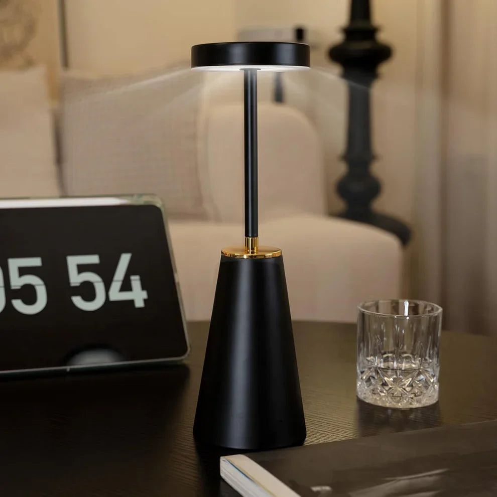 Trådlampe | Natbordlampe med Touch | Dæmpbar lampe til moderne atmosfære | AuraLume