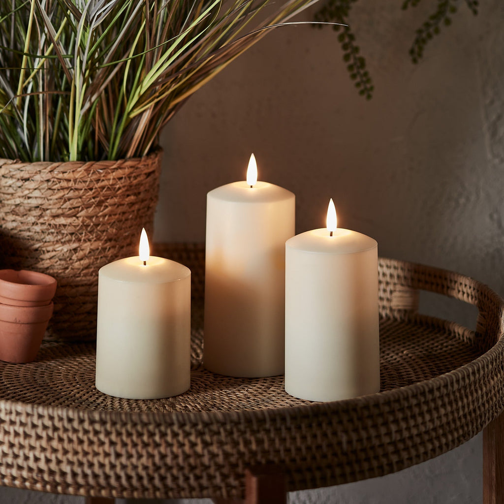 LED Lys Udendørs | Lys med Timer | 3 Stk | LysNest