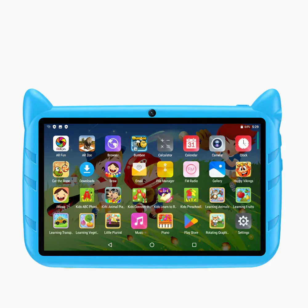 Android 13 Børnetablet – 5G WiFi, Front- & Bagkamera