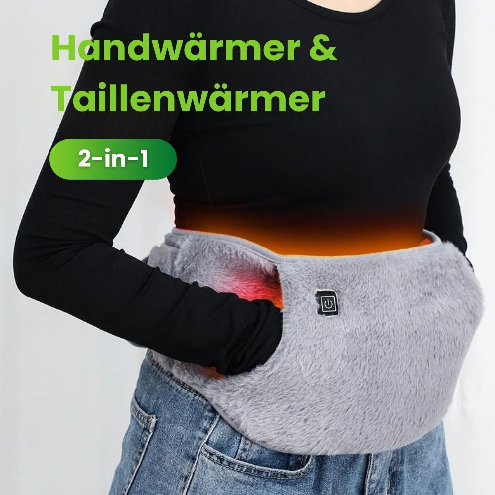 Håndvarmer & Varmebælte | Lommevarmer til mave & hænder | KuschelGurt