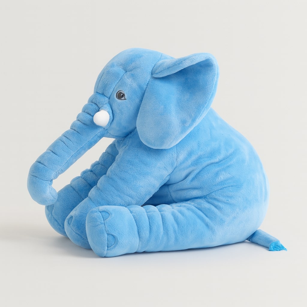 Krammedyr til børn og babyer | Plysdyr med blødt stof | MiniElefant