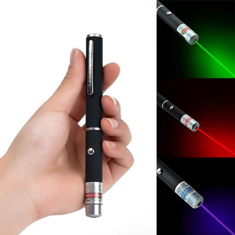 Laservisier 5MW Til Professionelle Laser Pointer Med Røde, Grønne Og Blå Tilstande