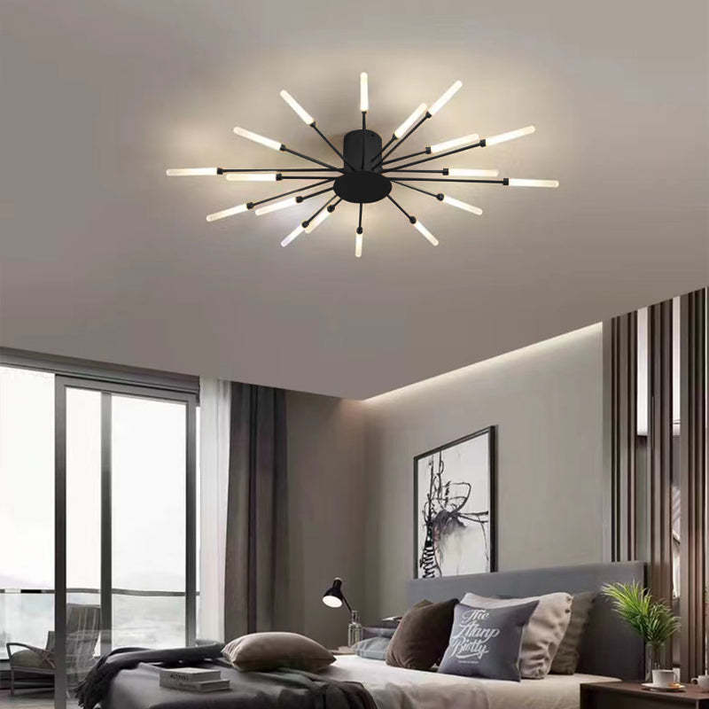 Astralis Moderne Loftkrone med LED Fyrværkeri Design