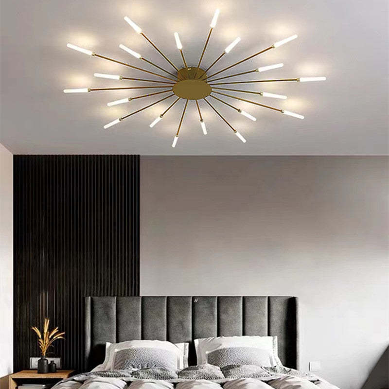 Astralis Moderne Loftkrone med LED Fyrværkeri Design