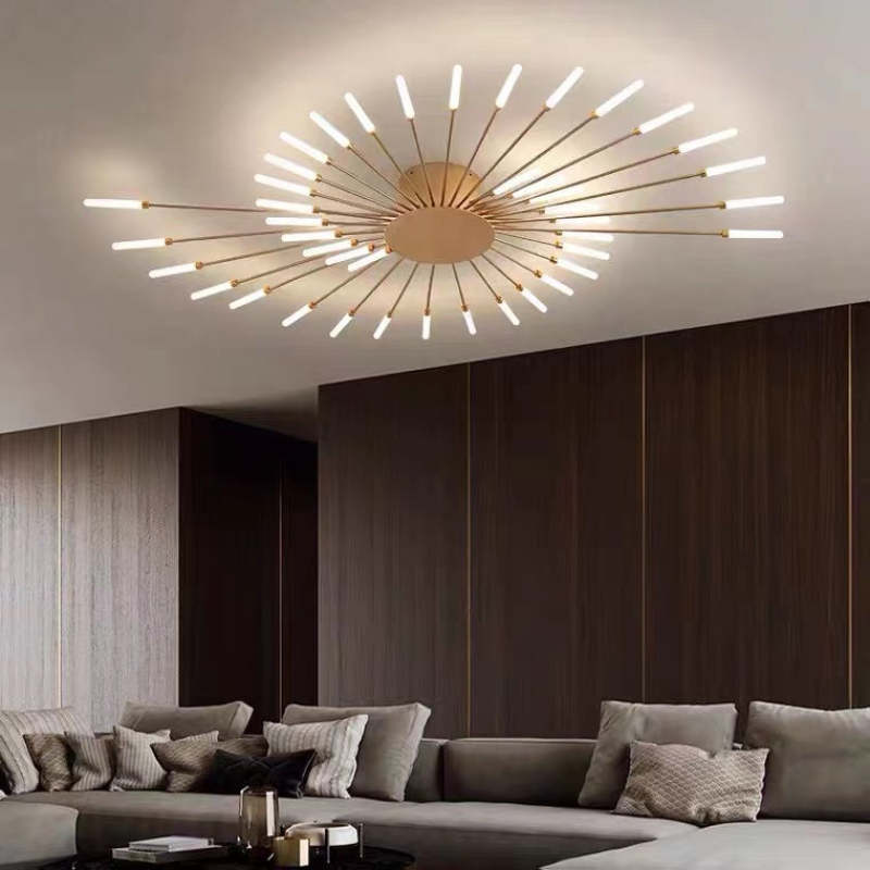 Astralis Moderne Loftkrone med LED Fyrværkeri Design