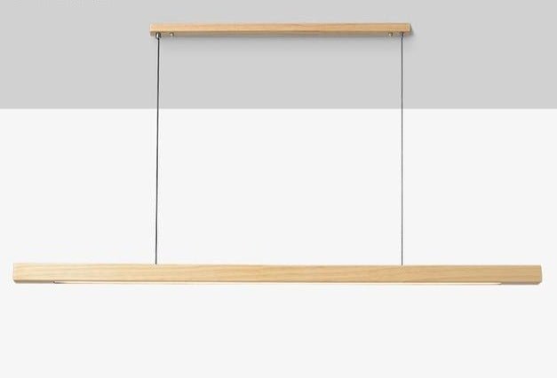 SolaraWood Højdejusterbar LED Pendellampe Til Spisestuer | Petprovac