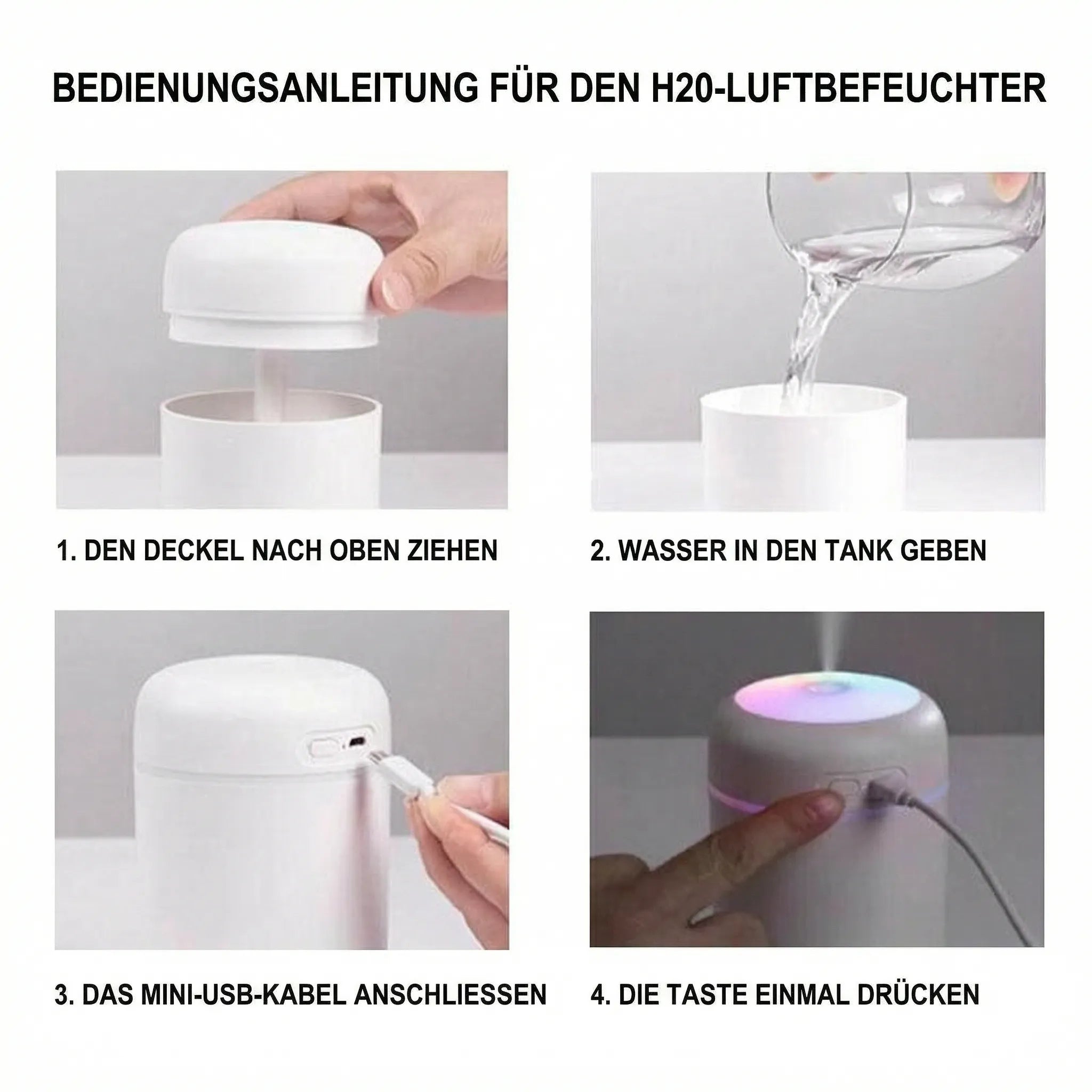 Luftfugter | Aroma Diffuser | Luftfugter Diffuser | Nebelora