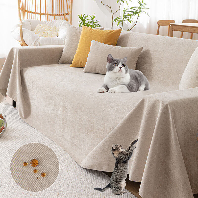 Vandtæt Non-Slip Chenille Sofa Cover Kaste til Alle Sæsoner