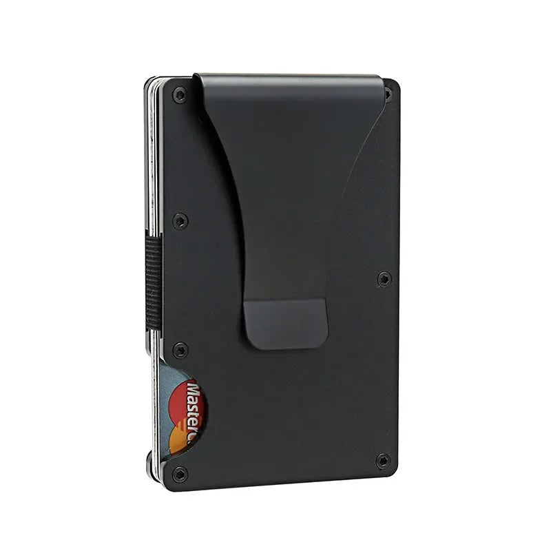 Kirrea Titanium Kortholder RFID Mat Kobalt Slank Unisex Tilbehør