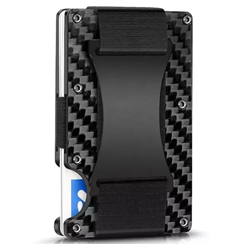 Kirrea Titanium Kortholder RFID Mat Kobalt Slank Unisex Tilbehør