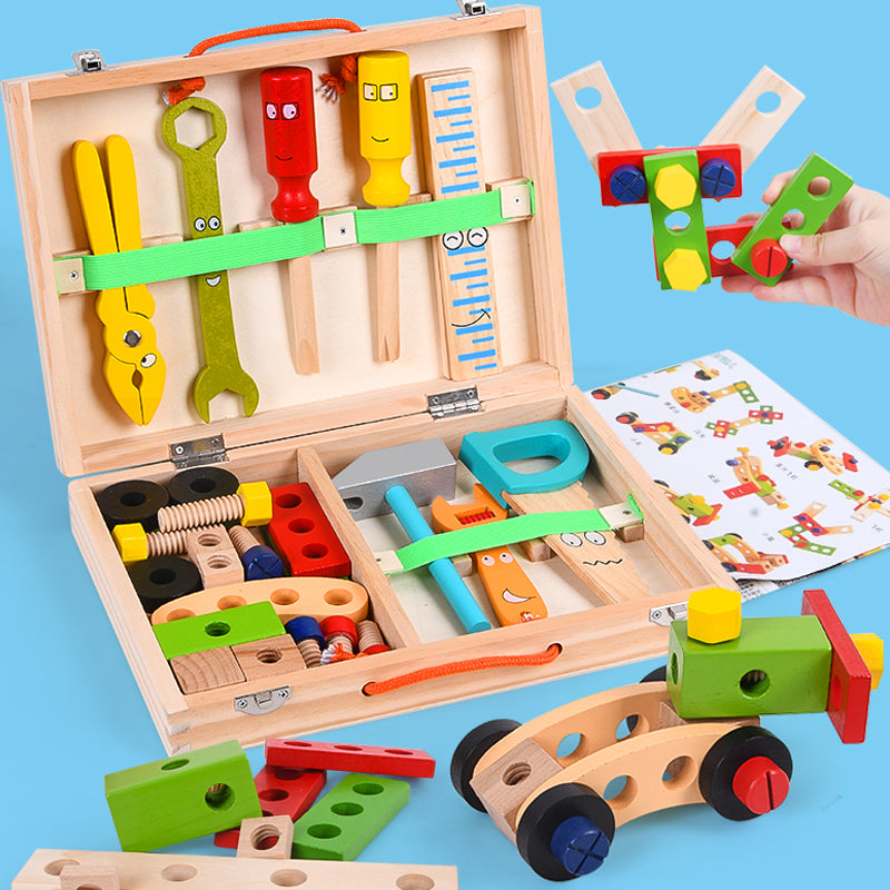 Interaktivt byggesæt i træ - MakerBox