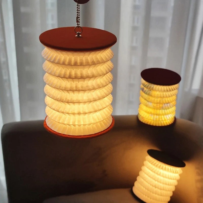 Sammenklappelig Bordlampe - Touch Dæmpbar LED