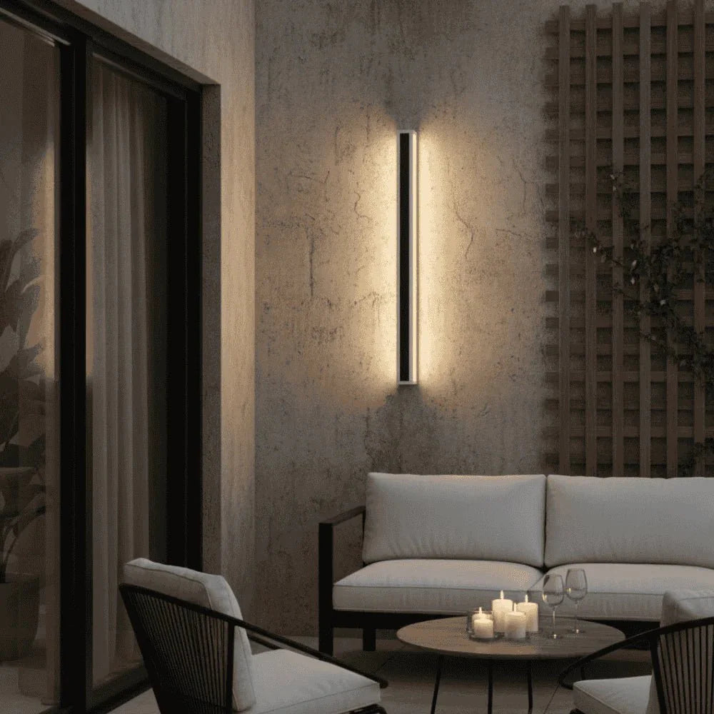 Kairo - Elegant Moderne Udendørs Væglampe Til Have Og Balkon
