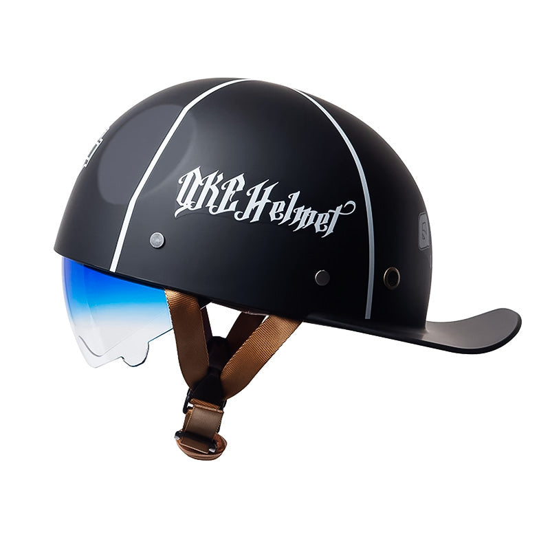 OrionRide Baseball Stil DOT Hjelm Med ABS Skaller Til Motorcykler