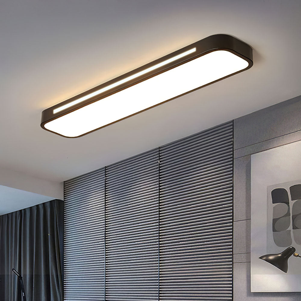 Minimalistisk Lang LED Loftlampe til Moderne Rum