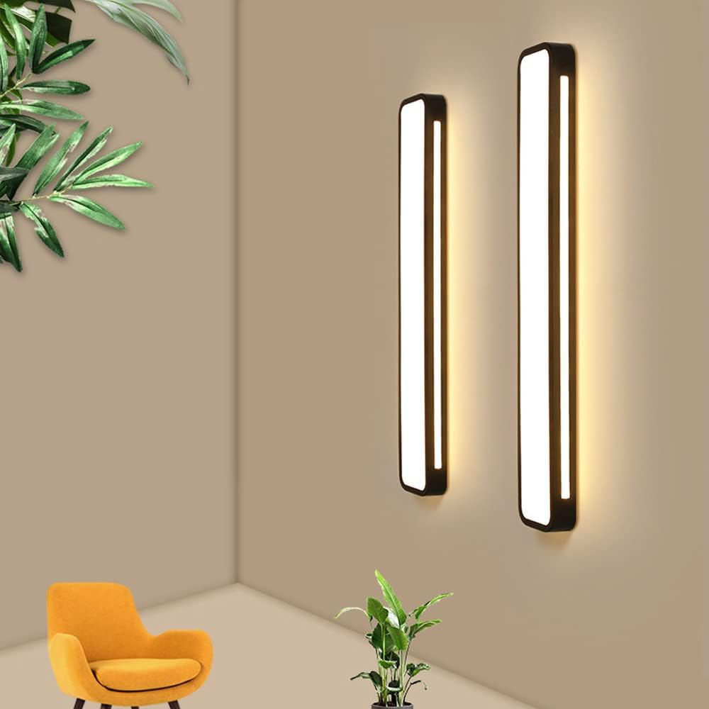 Minimalistisk Lang LED Loftlampe til Moderne Rum