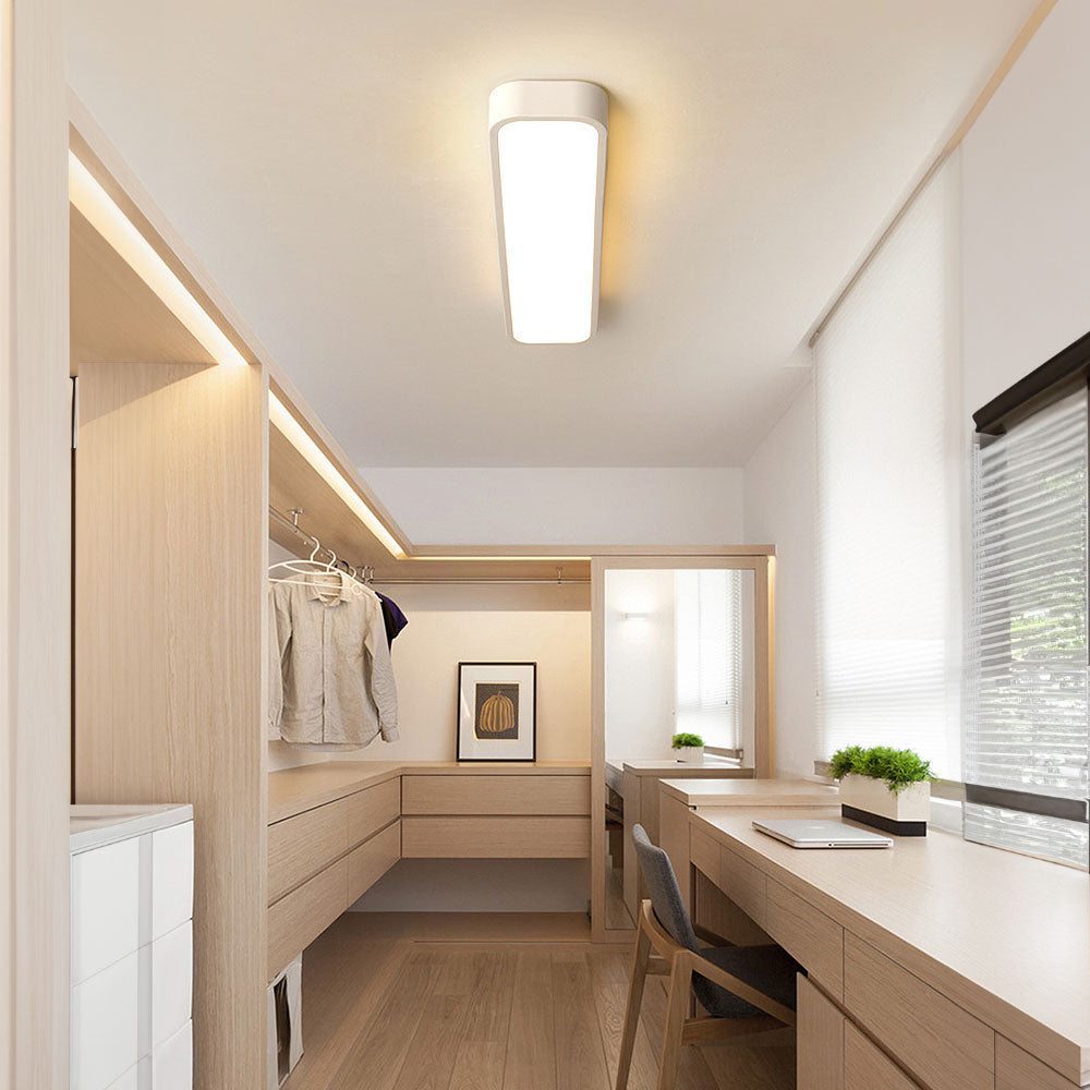 Minimalistisk Lang LED Loftlampe til Moderne Rum