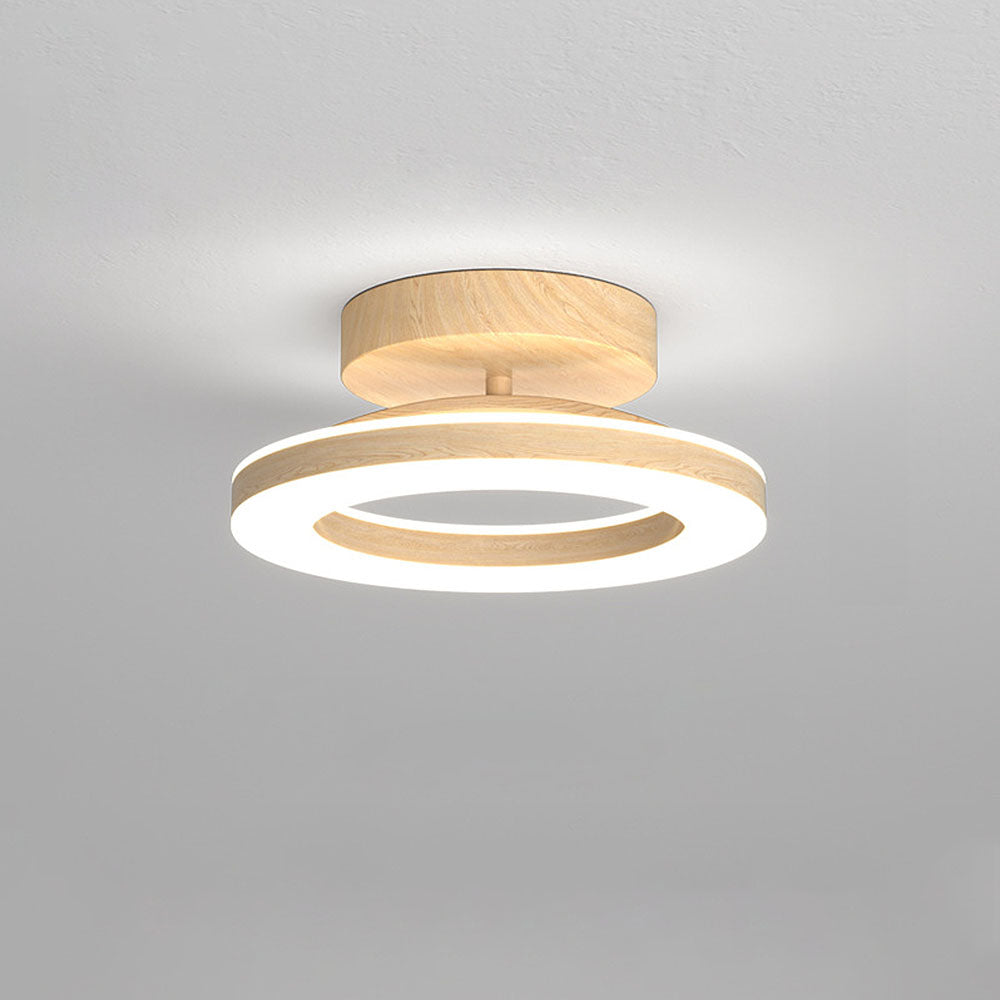 Moderne Glow Disc Loftlampe - Neutral Glow Design