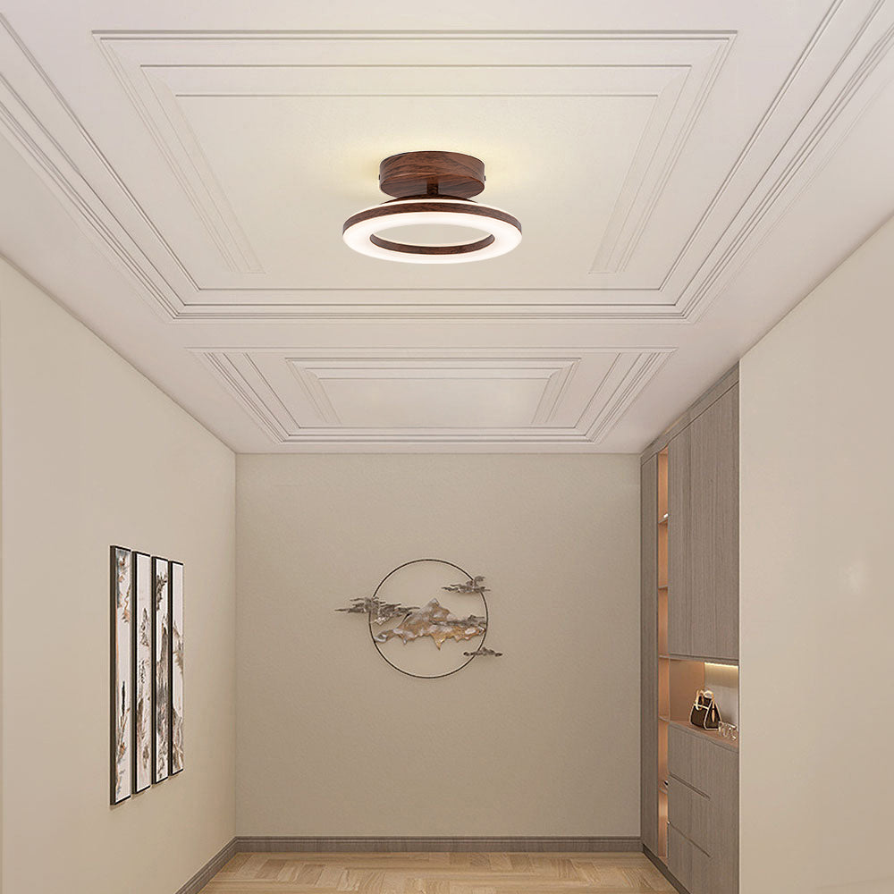 Moderne Glow Disc Loftlampe - Neutral Glow Design