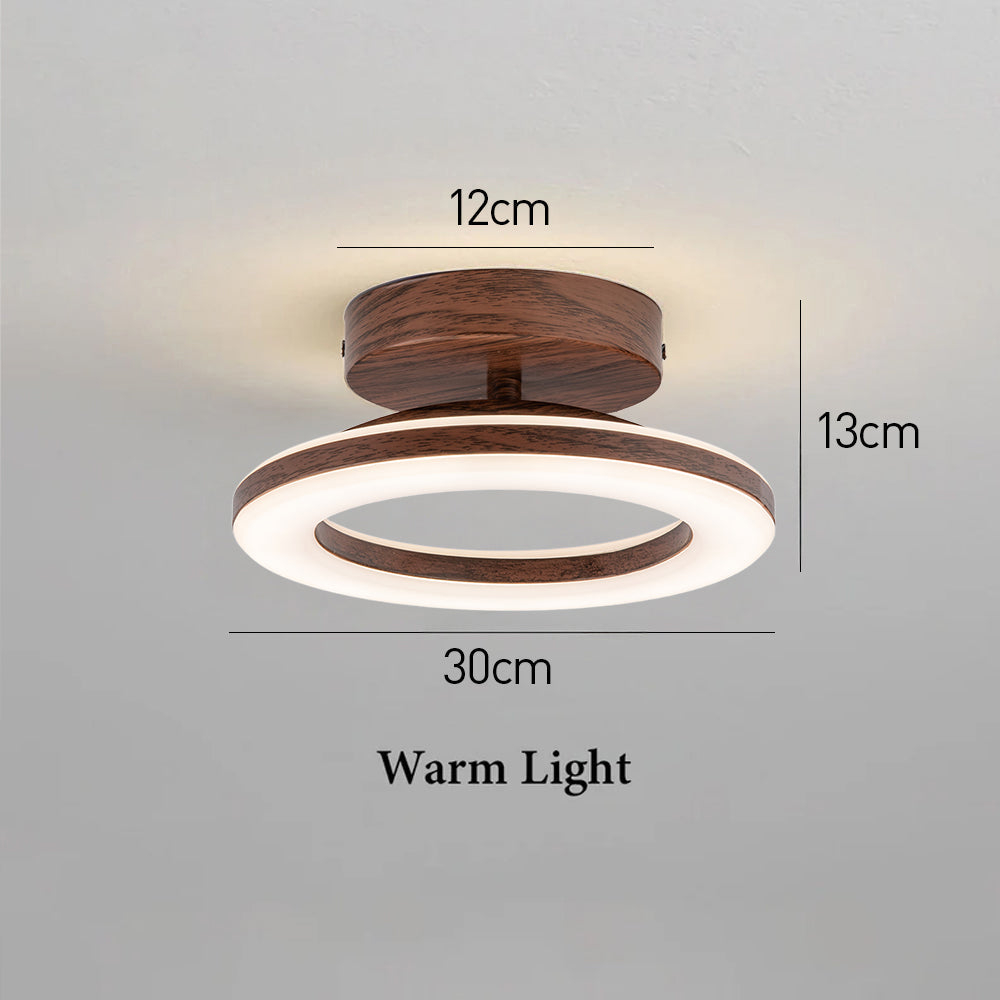 Moderne Glow Disc Loftlampe - Neutral Glow Design