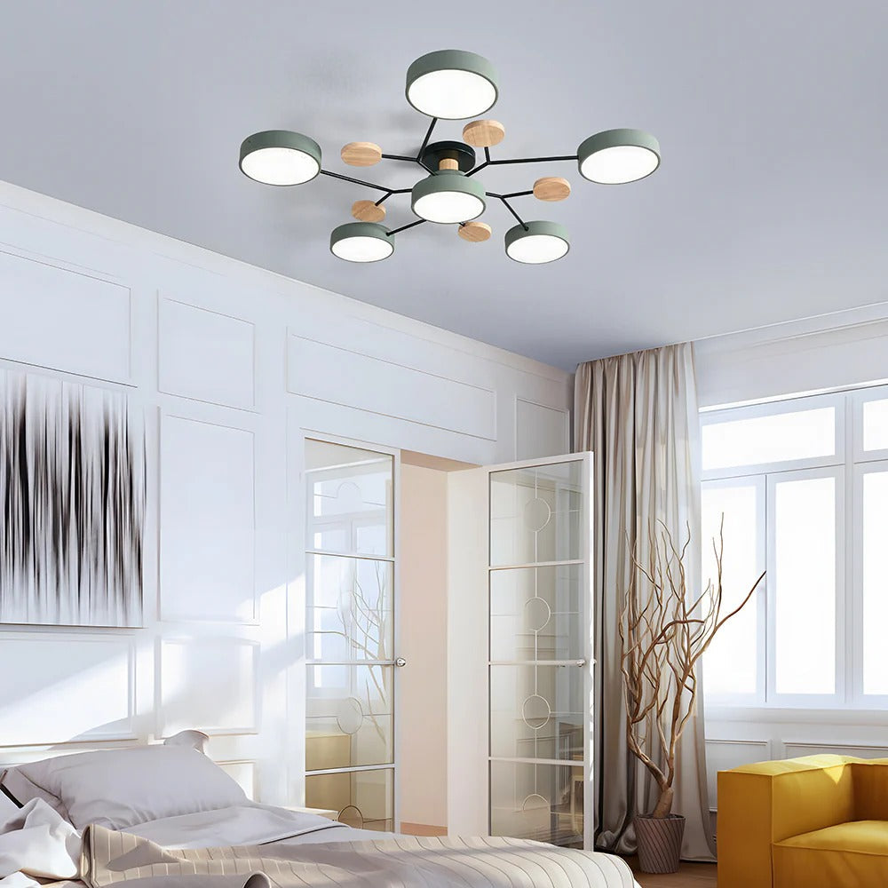 Moderne LED Loftlampe Kranse til Stuen