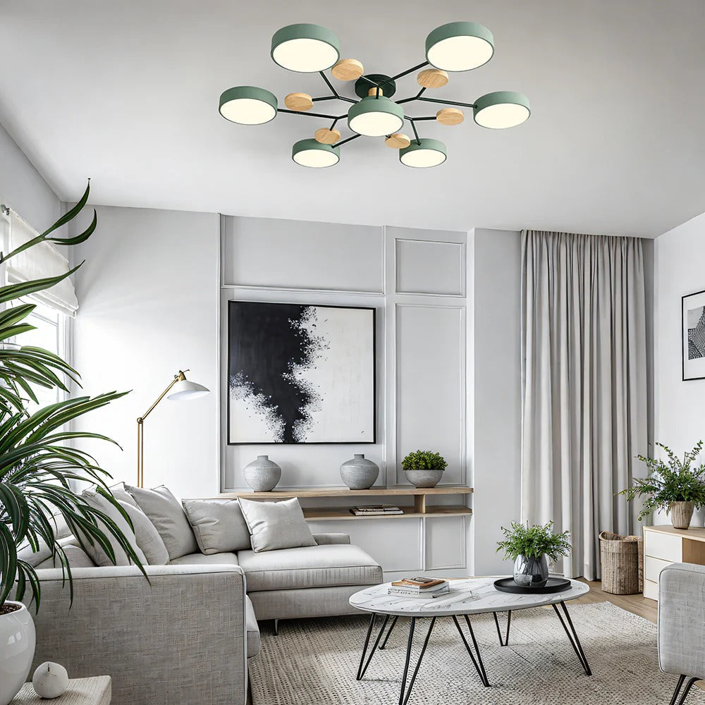 Moderne LED Loftlampe Kranse til Stuen
