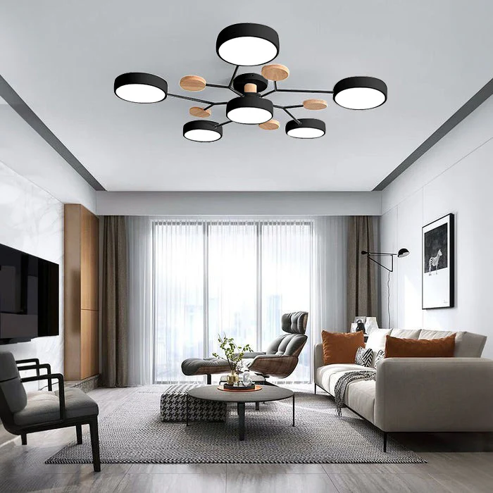Moderne LED Loftlampe Kranse til Stuen