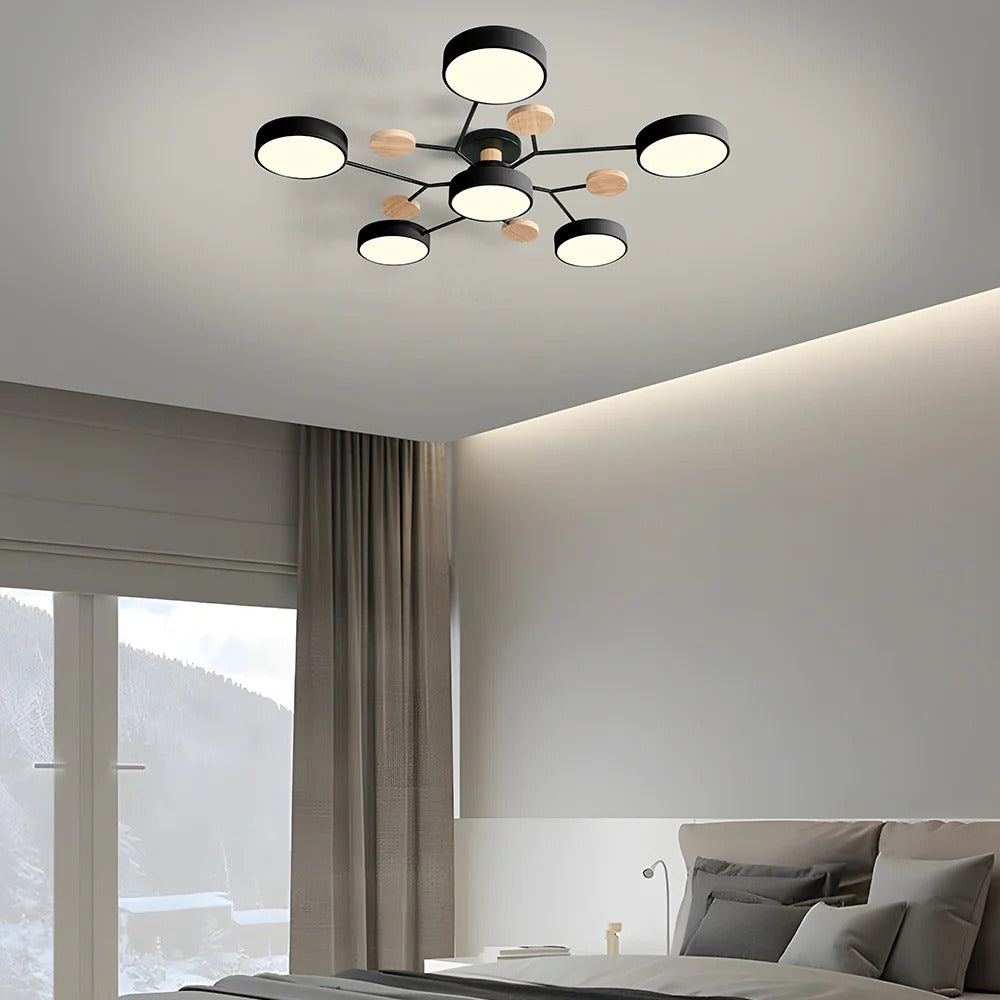 Moderne LED Loftlampe Kranse til Stuen