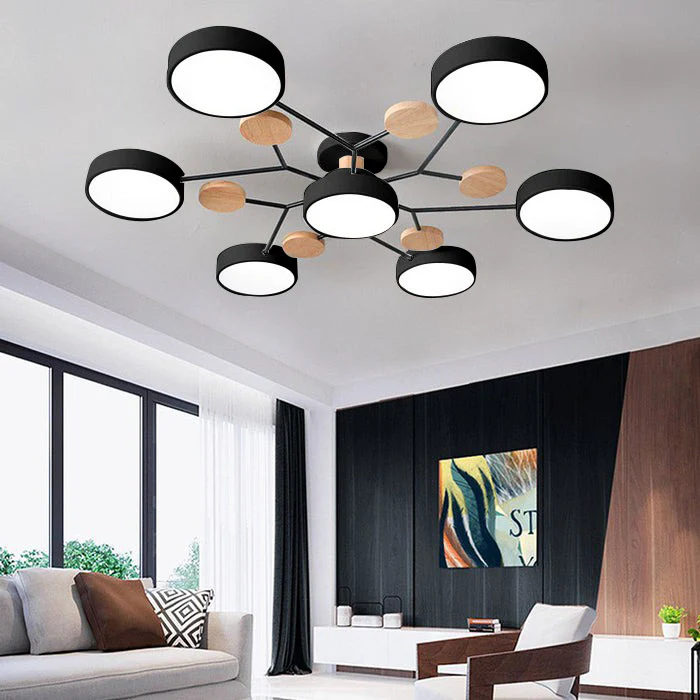 Moderne LED Loftlampe Kranse til Stuen