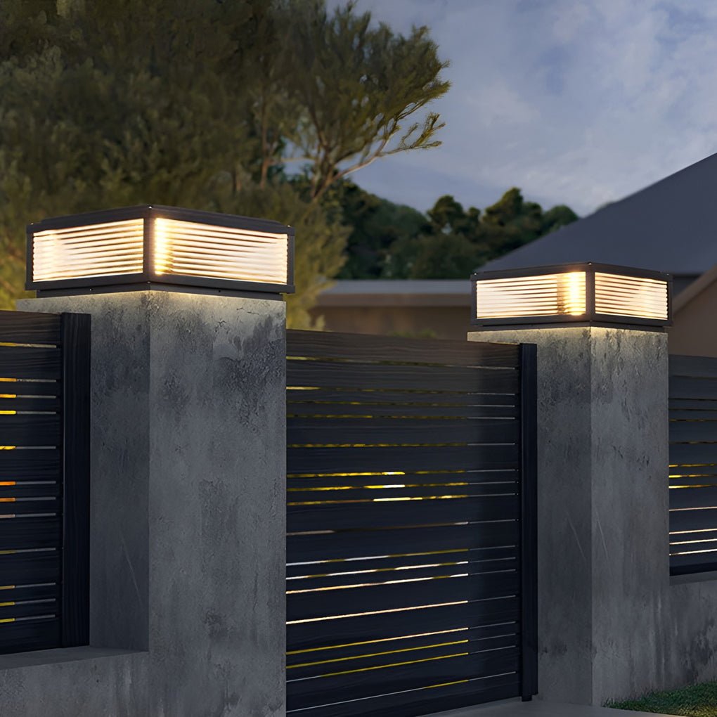 Udendørs Pier Mount Lys Med Vandtæt LED Og Tre Niveaus Dæmpning 3000K 4500K 6000K