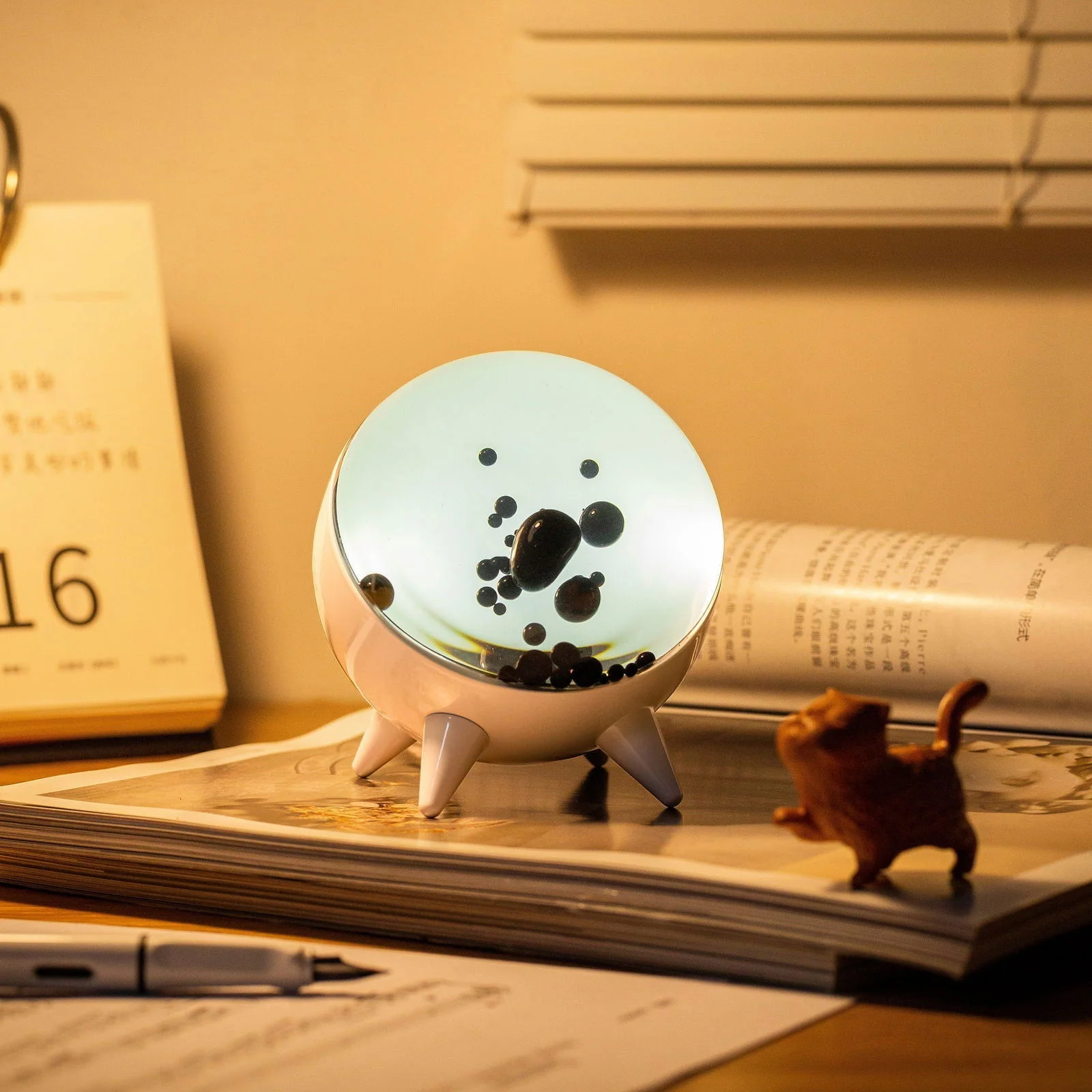 Interaktiv Musik-Reaktiv Ferrofluid Display for Tech Elskere