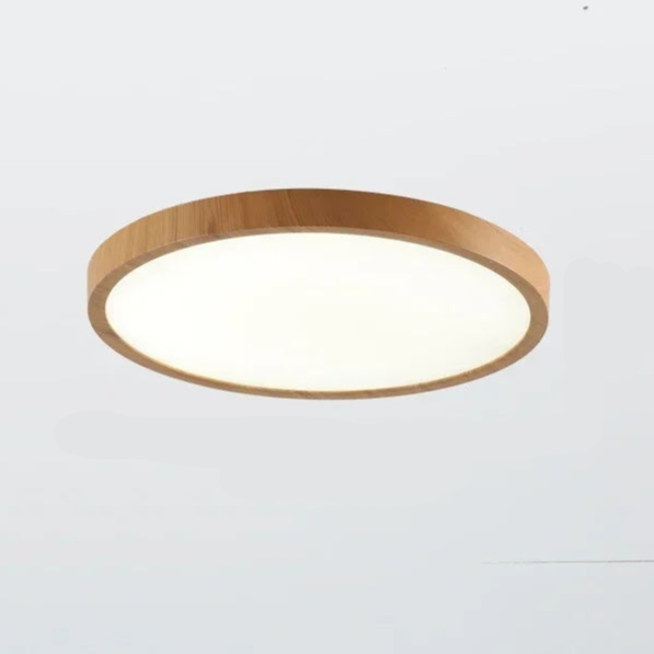 Tynd Cirkulær Loftlampe | Justerbart LED-lys, Moderne | Stue & Soveværelse