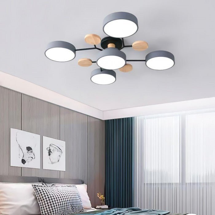 Skandinavisk Loftlampe – Forgrenet Design, Stilfuld & Bæredygtig med LED-teknologi