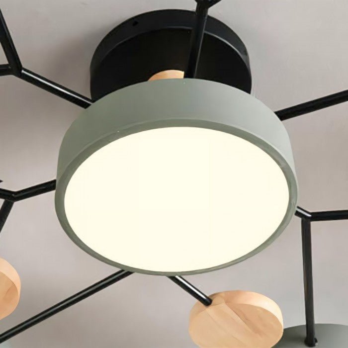 Skandinavisk Loftlampe – Forgrenet Design, Stilfuld & Bæredygtig med LED-teknologi