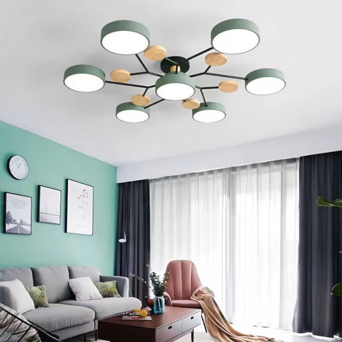 Skandinavisk Loftlampe – Forgrenet Design, Stilfuld & Bæredygtig med LED-teknologi