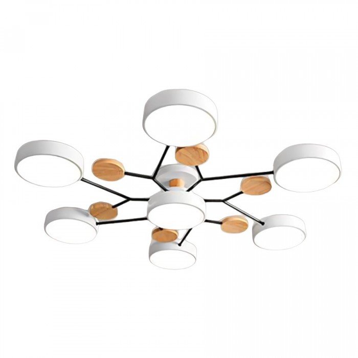 Skandinavisk Loftlampe – Forgrenet Design, Stilfuld & Bæredygtig med LED-teknologi