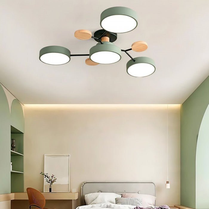 Skandinavisk Loftlampe – Forgrenet Design, Stilfuld & Bæredygtig med LED-teknologi