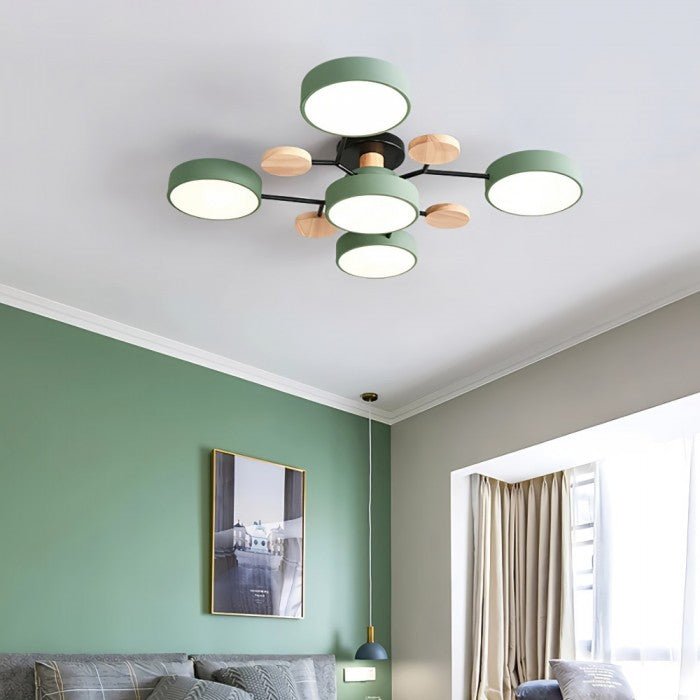 Skandinavisk Loftlampe – Forgrenet Design, Stilfuld & Bæredygtig med LED-teknologi