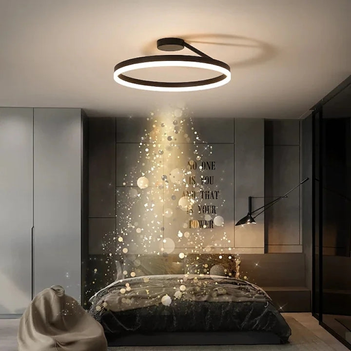 Minimalistisk LED Loftlampe - Metal Jern, Akryl