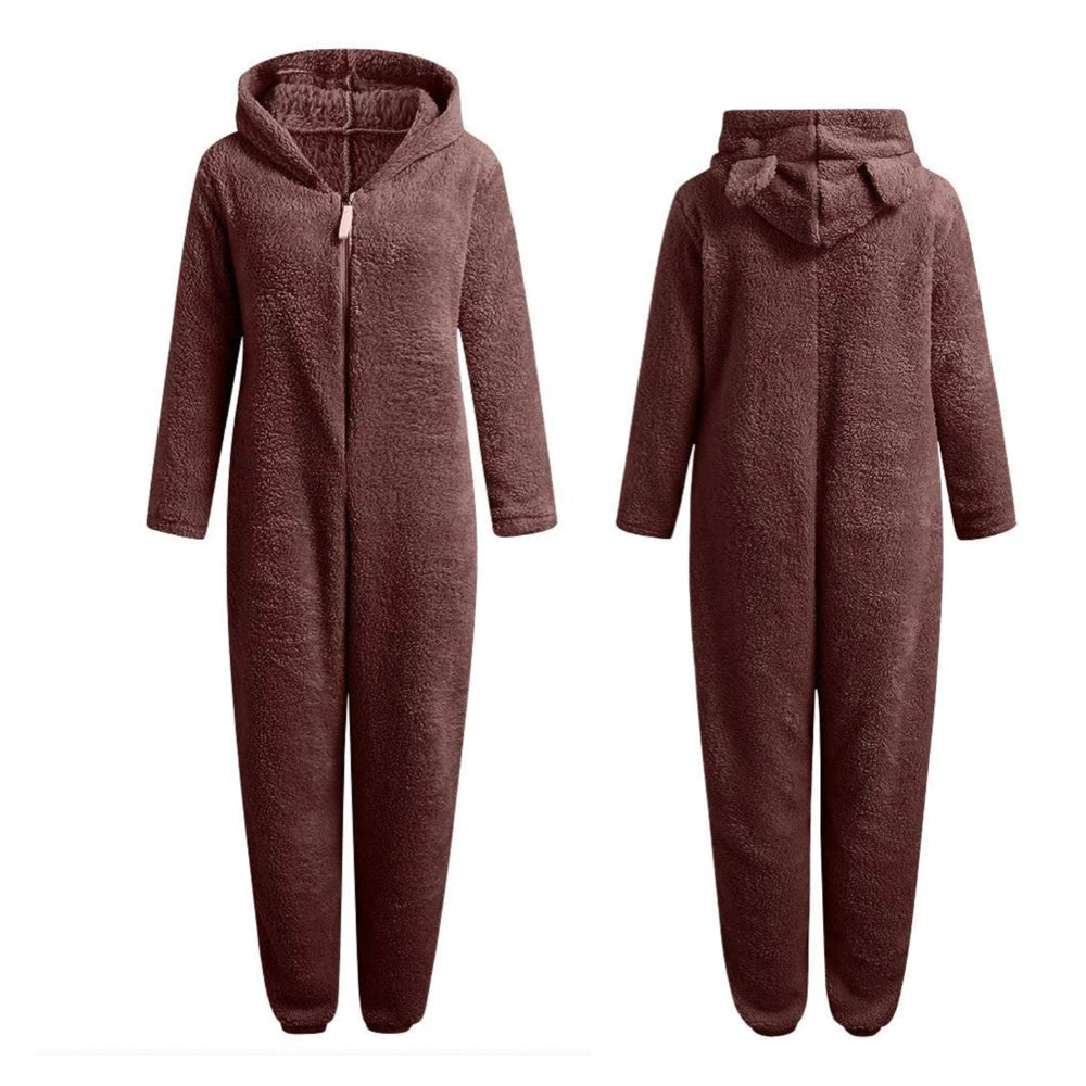 Onesie Jumpsuit til kvinder | Fleece Overalls | Schmusi