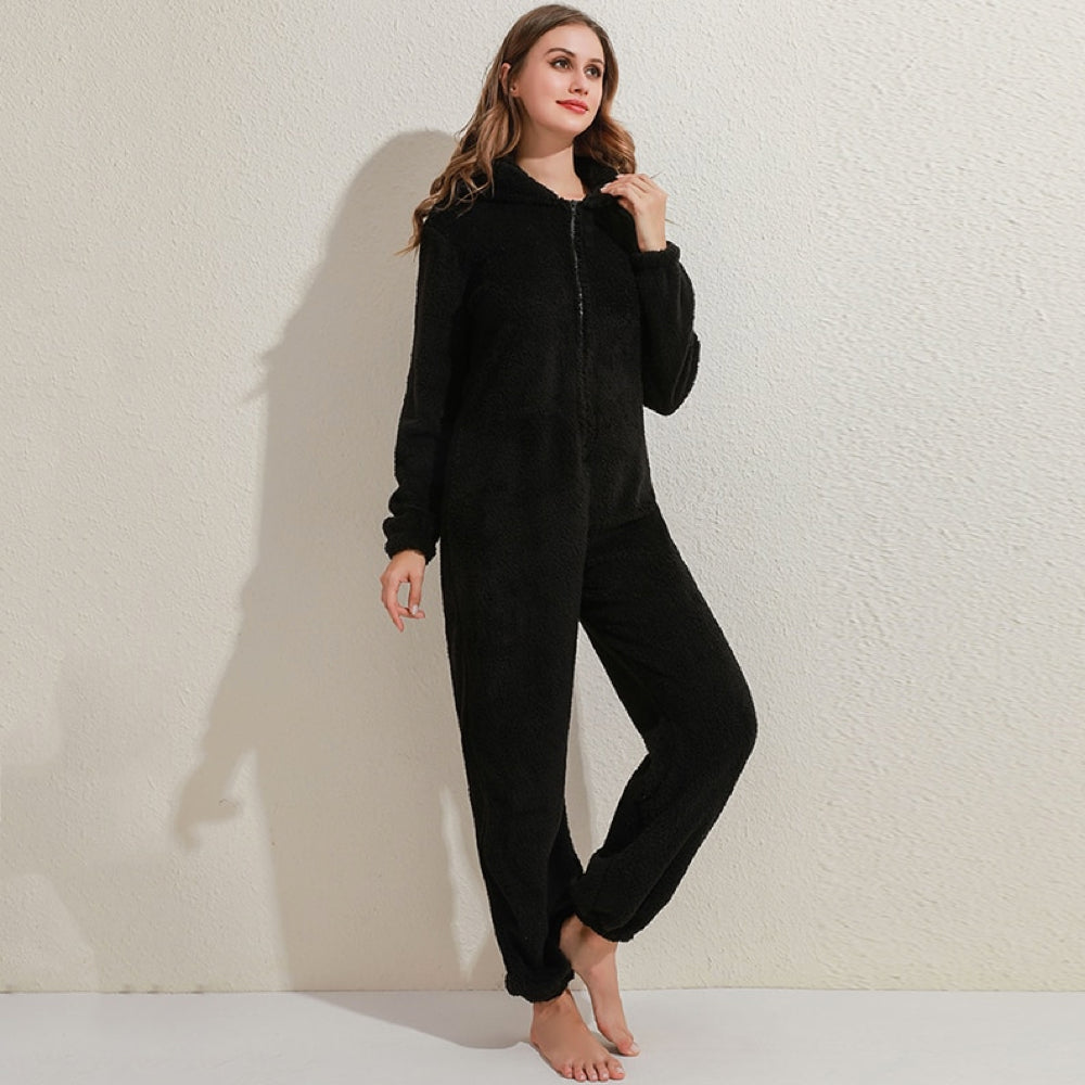 Onesie Jumpsuit til kvinder | Fleece Overalls | Schmusi