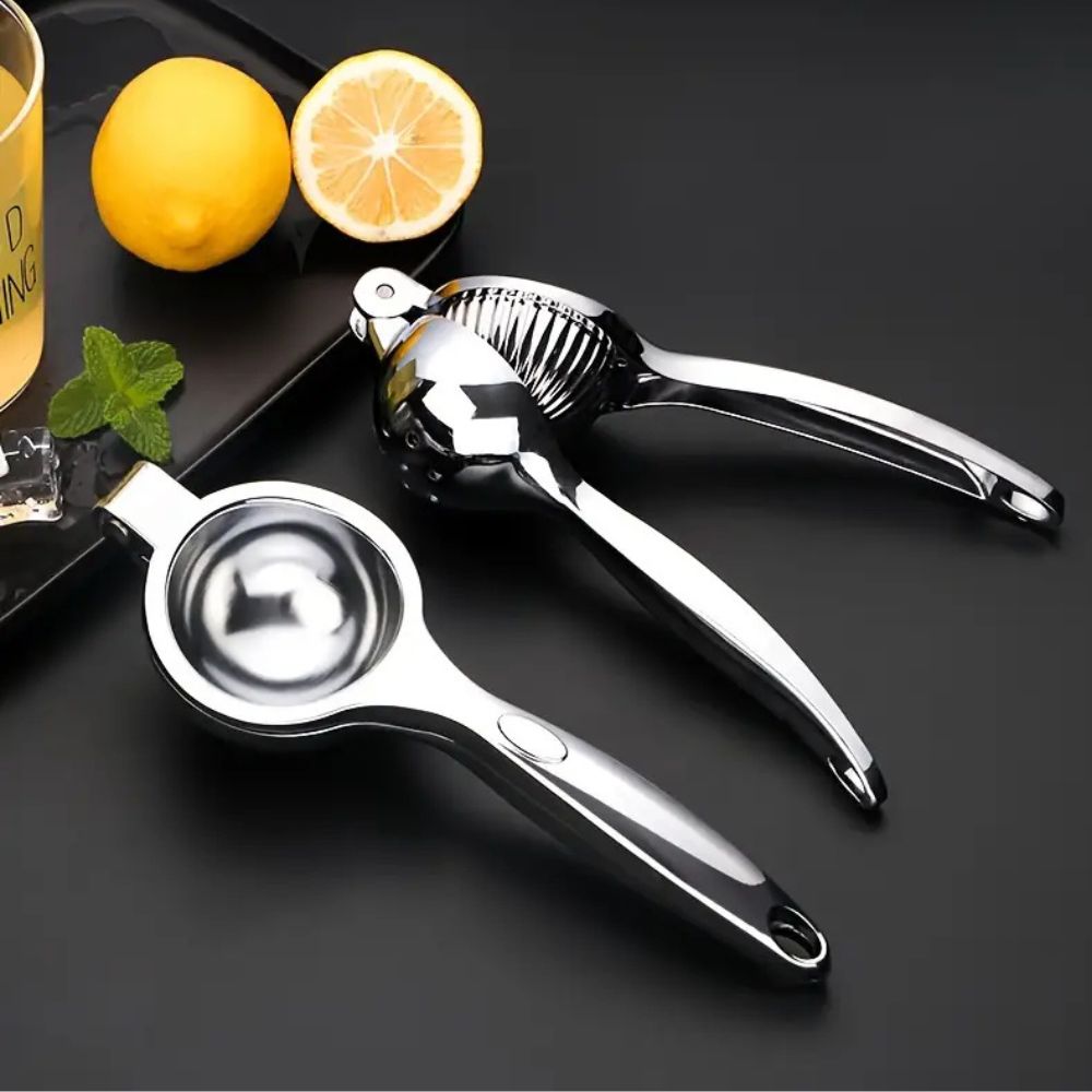 Orangepresse | Manuel Saftpresse | Citruspresse i rustfrit stål | Saftique