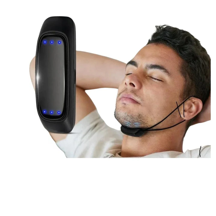 Smart Anti-Snorke Enhed EMS Pulse Stop Snorke Bærbar Behagelig Søvn Stop Snorke Sundhedspleje Søvnapnø Hjælp USB